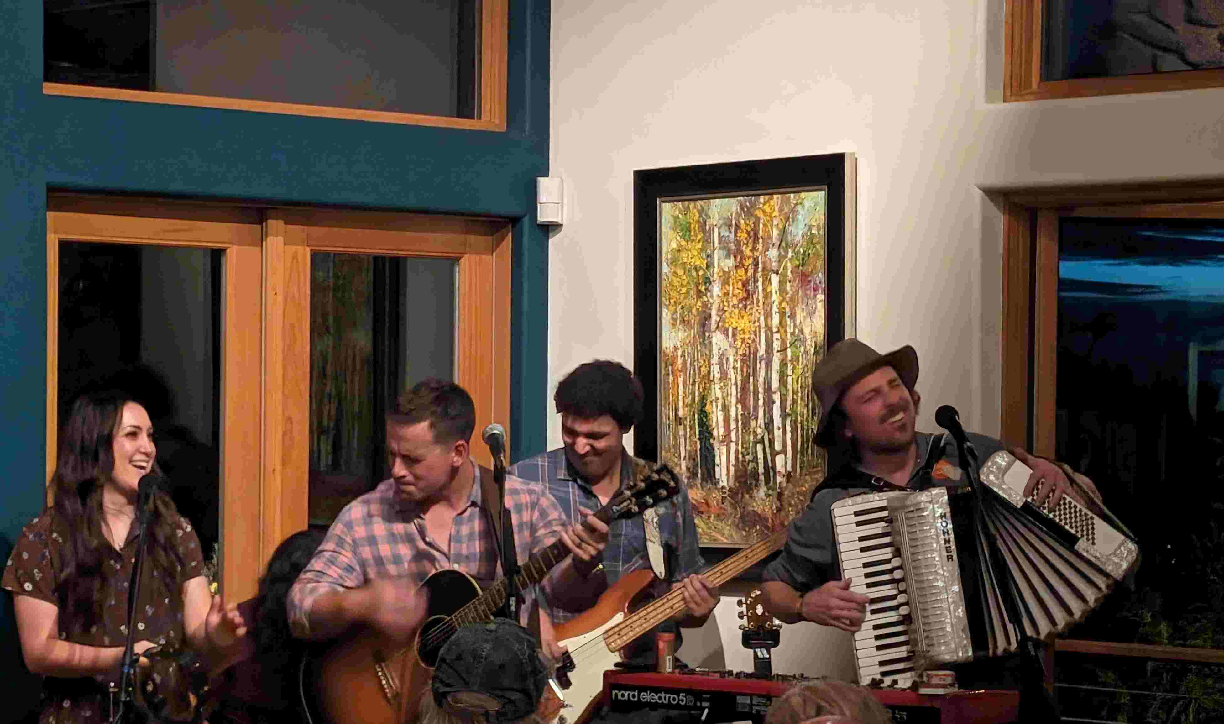 House concert at Hummingbird MPC