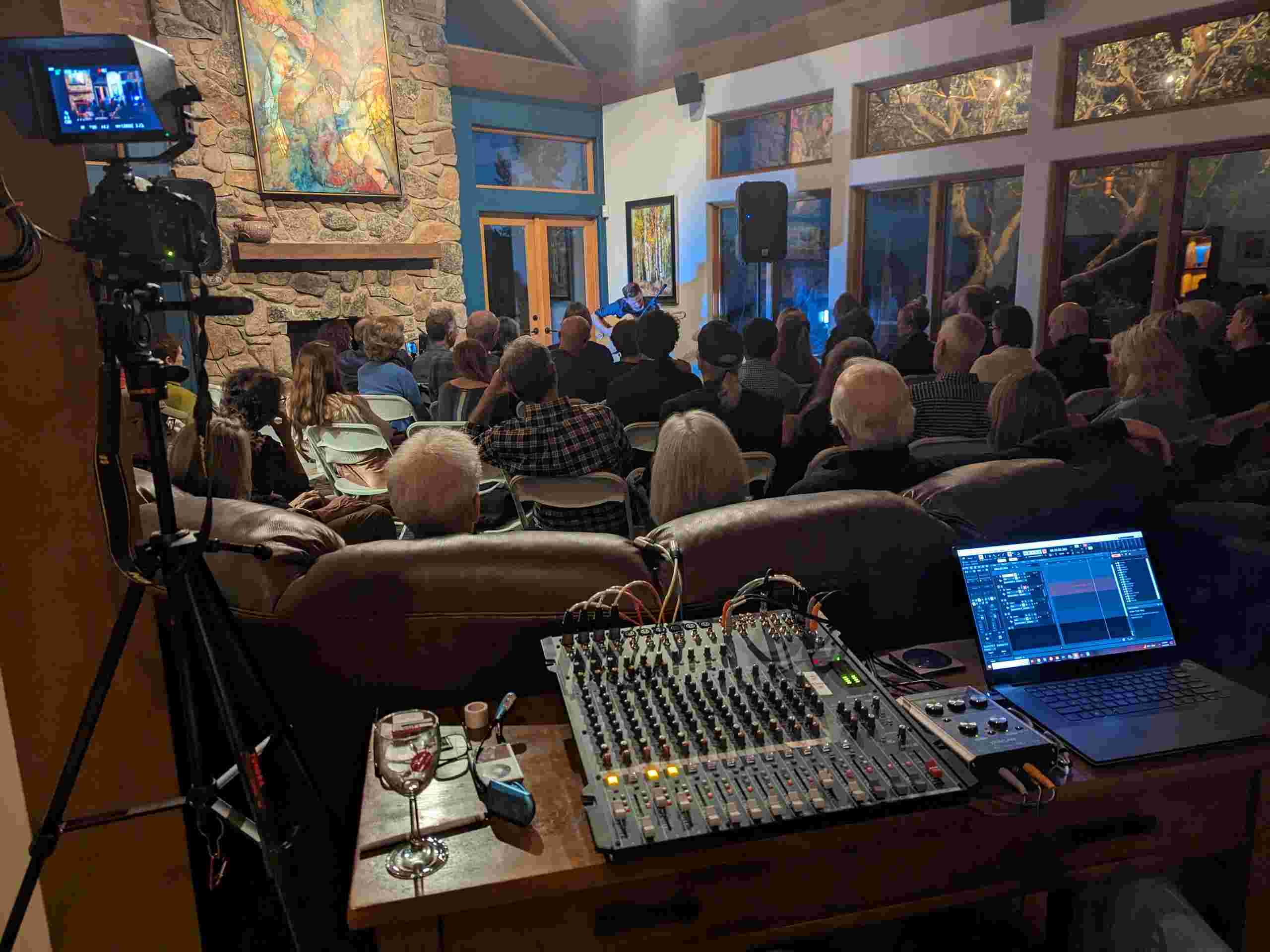 House concert at Hummingbird MPC